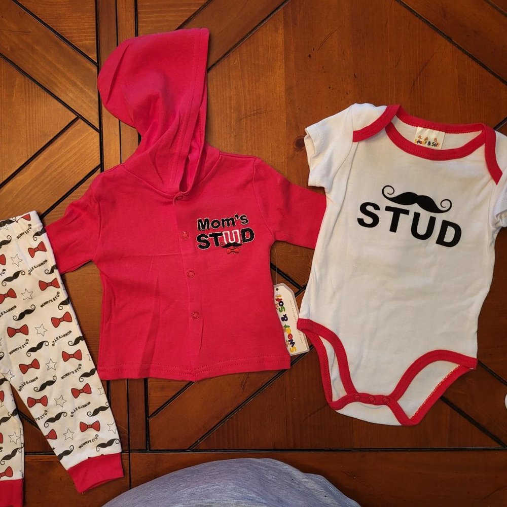 3 pc Baby boy set